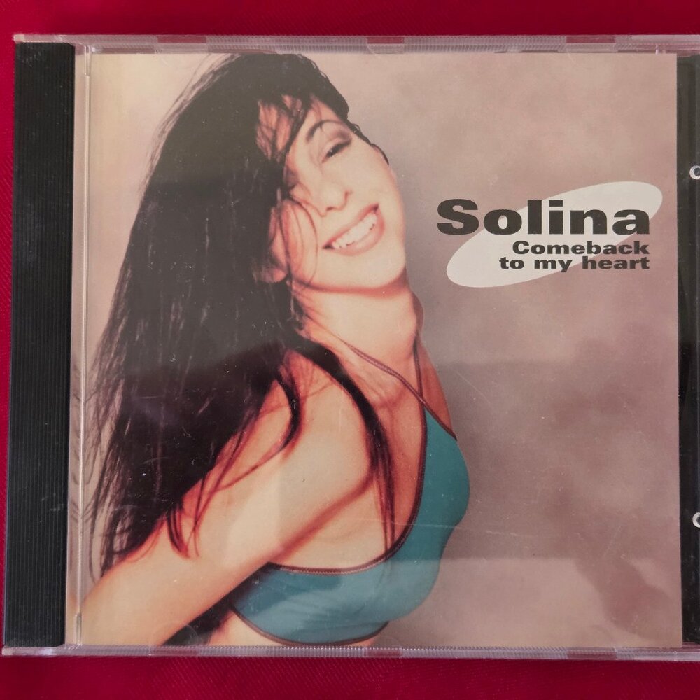 1997 CANADIAN ARTIST, SOLINA, COME BACK TO MY HEART CD!!!